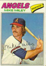 1977 Topps Baseball Cards      257     Mike Miley